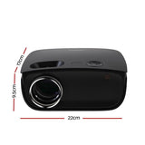 Devanti Mini Video Projector Wifi USB HDMI Portable 2000 Lumens HD